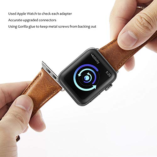 KADES Bracelet Compatible avec Apple Watch 40mm 38mm pour Homme Femme, Bande de Remplacement pour Bracelet Apple Watch…