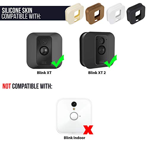 Étui de Couleur en Silicone Wasserstein Compatible avec Les caméras Blink XT & XT2 Outdoor – Camouflez et décorez Votre…