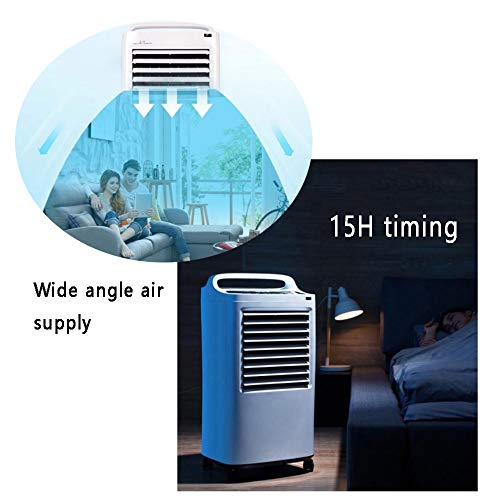 Air conditioner Refroidisseurs Evaporatifs, Climatiseur Portable Ultra Silencieux 15H, Ventilateur De Refroidissement…