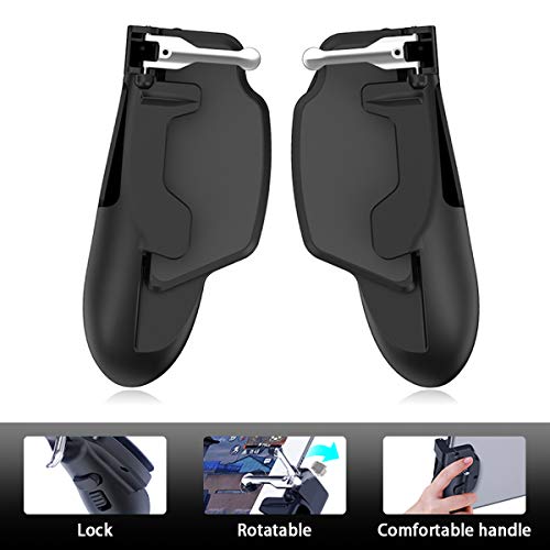 DLseego PUBG iPad Trigger, Mobile Game Controller pour iPad,Gamepad avec L1R1 But Trigger Game Shooter pour Knives Out…