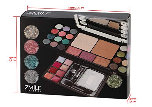 BriConti GmbH Zmile Cosmetics Palette de Maquillage ‘Diamonds’