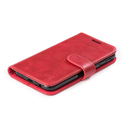 Mulbess Coque pour Samsung Galaxy A6 2018, Etui Samsung Galaxy A6 2018 Cuir avec Magnetique, Housse Protection pour…