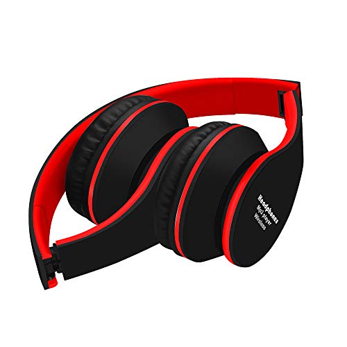 Bluetooth Casque Sans Fil, Alitoo Wireless Over Ear Headphone Avec Microphone Intégré, Main Libre, Pliable Hi-Fi Stéréo…