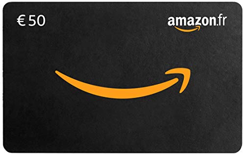 Carte cadeau Amazon.fr – ?50 – Dans un coffret Argenté