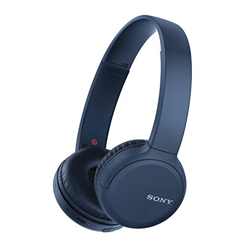 Sony Casque Bluetooth sans fil WH-CH510 (son puissant, assistant vocal intégré, charge rapide, autonomie jusqu’à 35…