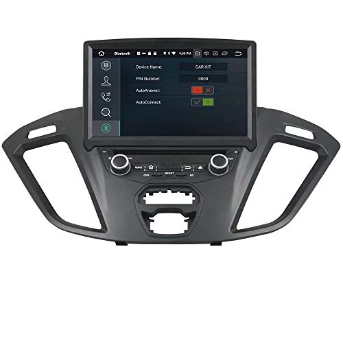 ROADYAKO 8 Pouces Android 9.0 pour Ford Transit Custom 2014 2015 2016 2017 Voiture Radio Stéréo avec Navigation GPS 3G…