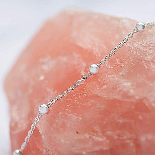 Bracelet Femme Argent 925 Infini – Bracelet Ajustable 17- 20 cm avec Boite Cadeau | Bracelet Porte Bonheur avec…