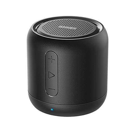 Anker SoundCore mini Enceinte Bluetooth Portable – Haut Parleur avec Autonomie de 15 Heures, Portée Bluetooth de 20…