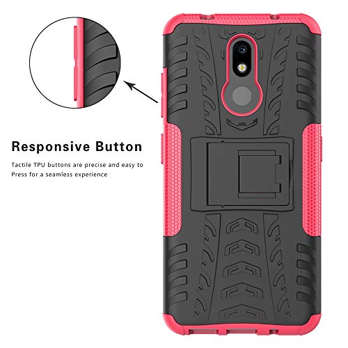 LiuShan Nokia 3.2 Coque, Shockproof Robuste Impact Armure Hybride Béquille Housse Coque Étui Couverture pour Nokia 3.2…