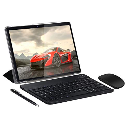 SUMTAB Tablette Tactile 10 Pouces avec Clavier et Souris,Android 10.0,4 Go RAM,64 Go Stockage,Écran Full HD 1280 * 800…