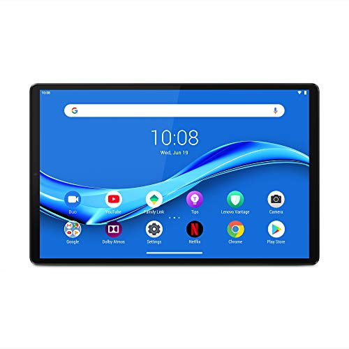 Lenovo Tab M10 Plus 2e gén Tablette tactile 10.3″ FHD Gris (MediaTek P22T 8 Coeurs, 4 Go de RAM, 64 Go de stockage, WiFi, Android 9)