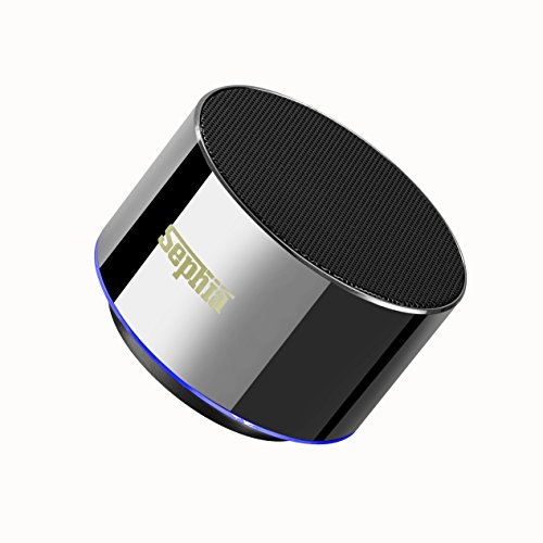 Sephia A2 Haut-Parleur Bluetooth, Micro intégré, compacte, Corps en métal, pour iPhone, iPod, iPad, tablettes, Ordinateurs Portables, Ordinateurs Portables, Smartphones