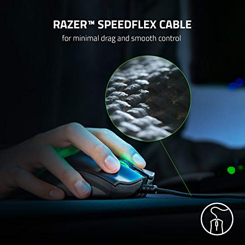 Razer DeathAdder V2 – Souris Gaming Ergonomie Optimale (Souris Gaming avec nouveau switches optique, Capteur optique 20…