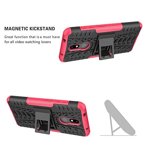 LiuShan Nokia 3.2 Coque, Shockproof Robuste Impact Armure Hybride Béquille Housse Coque Étui Couverture pour Nokia 3.2…