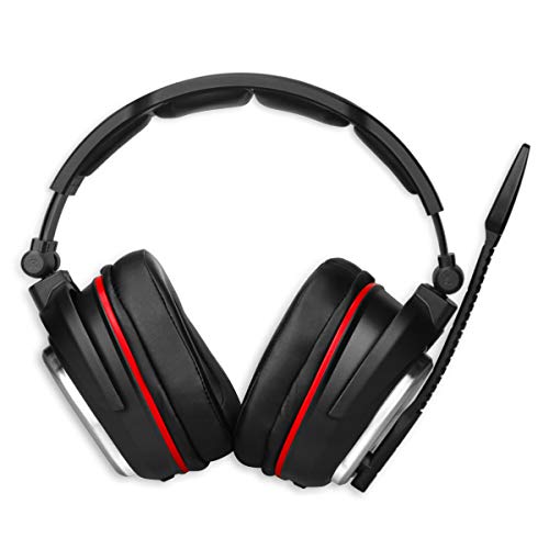 HUHD Casque Gaming sans Fil,Casque Gamer pour PS4,Switch et PC,Casque Gaming avec Micro pour 7.1 Surround et Fortes…