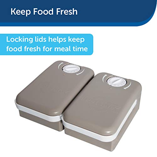 PetSafe – Distributeur de Nourriture et Croquettes Automatique pour Chats et Chien / 2 Repas