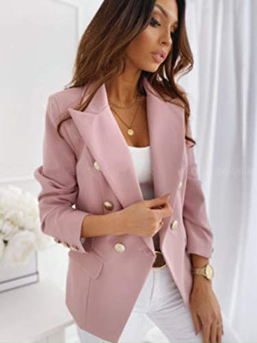 Onsoyours Femme Élégant Blazer à Manches Longues Slim Fit Un Bouton OL Bureau Affaires Veste De Costume Manteau Cardigan…