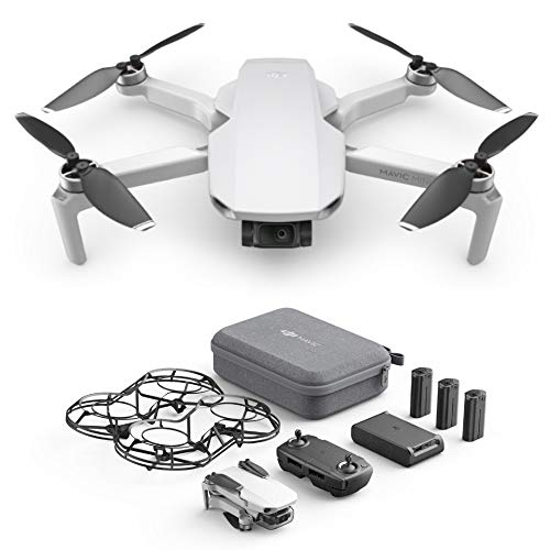 DJI Mavic Mini Combo (EU) + Care Refresh – Drone Ultra-Léger et Ultra-Transportable, Autonomie de 30 Minutes, Distance…