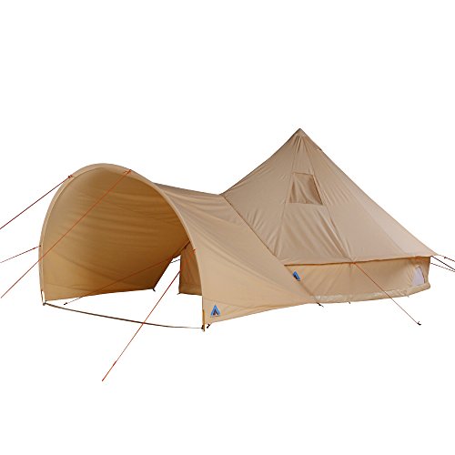 10T Outdoor Equipment Desert Unisexe, Beige Sable D8+, 400 x 400 x 250 cm