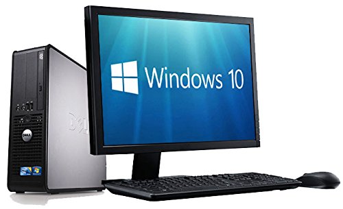 Complete set of 21.5″ Monitor and Dell 780 Dual Core 4GB 1000GB WiFi Windows 10 64-Bit Desktop PC Computer (Certified Refurbished)