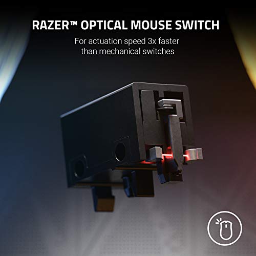 Razer Basilisk V2 – Souris de jeu FPS (Souris de jeu avec nouvelle mise au point 20 000 DPI + capteur optique, 5G…