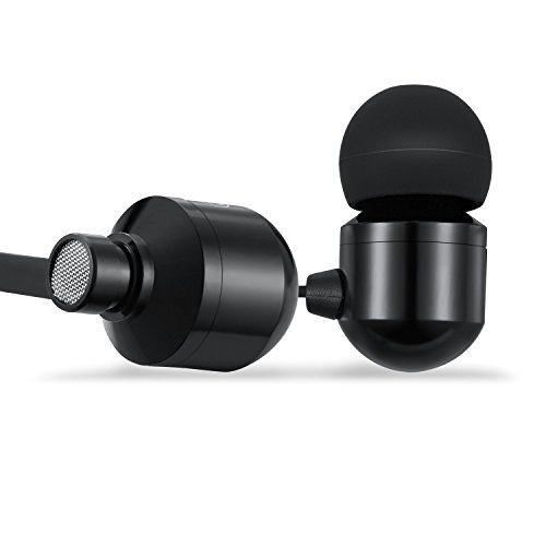 Betron B750s Filaire écouteurs Intra-Auriculaires écouteurs, insonorisant, Anti-emmêlement Câble, Bass Enhanced, Léger…