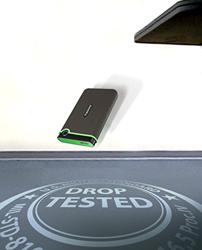 Transcend 1To StoreJet 25M3S – 2.5″ Disque dur externe Anti-choc – Connectique Type A – TS1TSJ25M3S