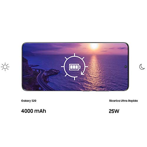 Samsung Galaxy S20 4G Smartphone Portable débloqué (128 Go – 8 Go RAM DS) Cloud Blue