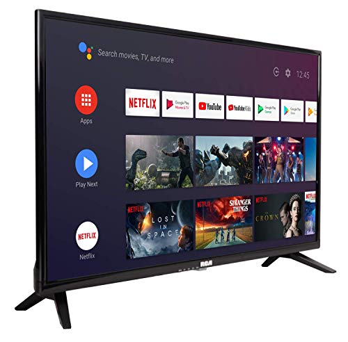 RCA RS32H2 Android Smart TV 32 Pouces (80 cm) Téléviseur avec Google Assistant, Chromecast, Netflix, Prime Video, Google…