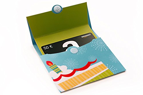 Carte cadeau Amazon.fr – ?50 – Dans un étui Anniversaire