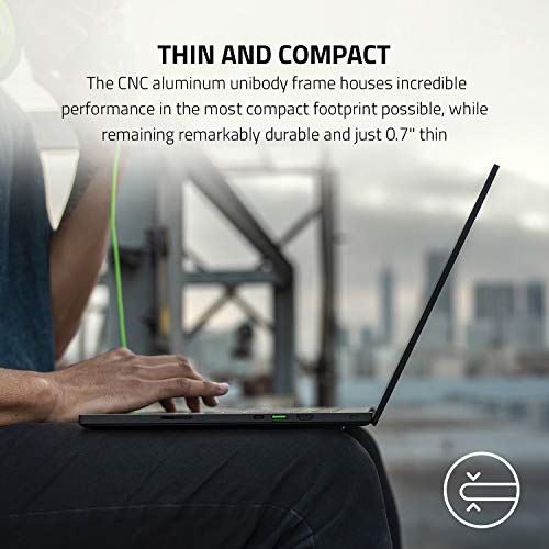 Razer Blade 15 Modèle Avancé – PC Portable Gaming Intel Core i7 10875H, NVIDIA GeForce RTX 2070 Super, 16GB RAM, 512GB…