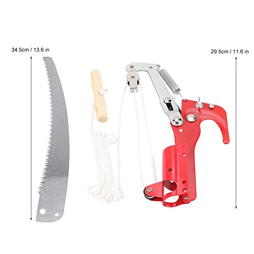 Delaman Coupe-Arbre 2 Roues Sharp Garden Elun Shear Tree Clipper Tree Clipper Trim Tool