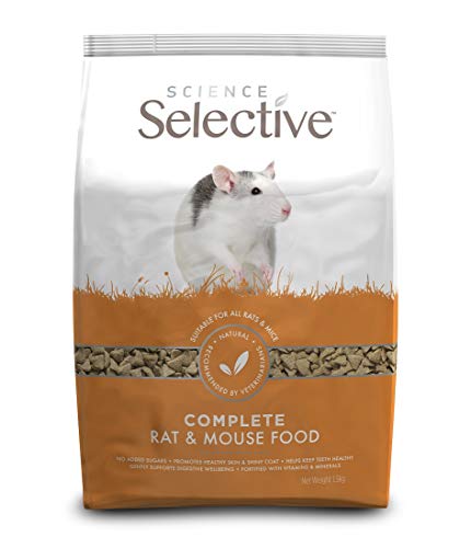 Supreme Petfoods Aliment Complet Rat/Mouse Food pour Petit Animal