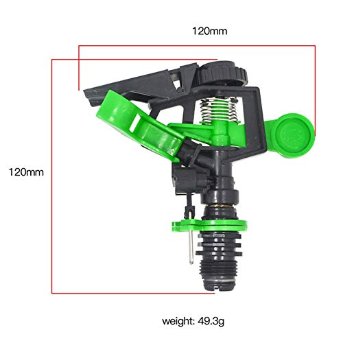 Forart Garden Sprinkler, Rotating Yard Sprinkler, Ground Covered Lawn Sprinkler Automatic Spray Watering Equipment for…