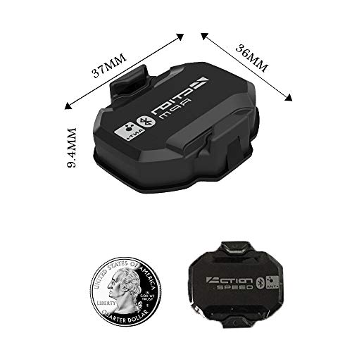 Top Action Computer Speedometer Ant+ Bike Speed and Cadence Sensor Suitable Computer Accessories Sensor for Garmin…