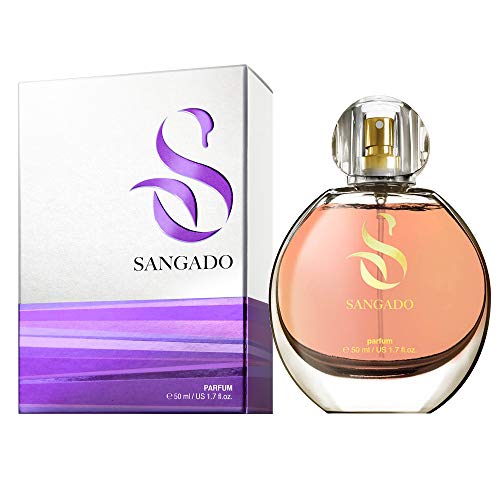 Sangado L’inoubliable Parfum Pour Femme, 8-10 Heures Longue Durée, Senteur Luxe, Oriental Floral, Essences Françaises…