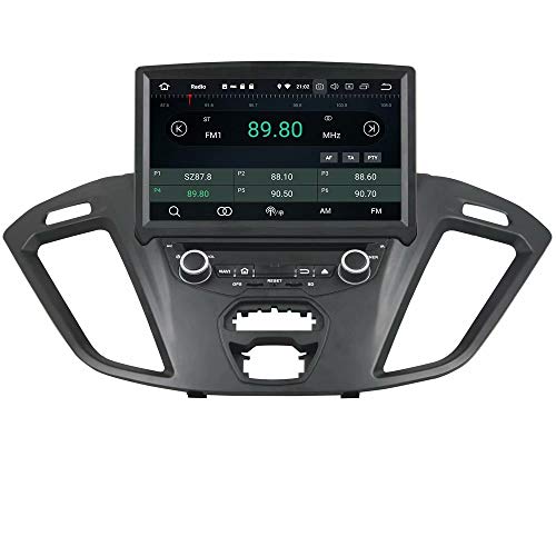 ROADYAKO 8 Pouces Android 9.0 pour Ford Transit Custom 2014 2015 2016 2017 Voiture Radio Stéréo avec Navigation GPS 3G…