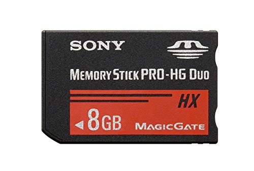 Sony MSHX8B Carte mémoire Memory Stick PRO Duo 8 Go (Lecture jusqu’à 50 Mo/s)