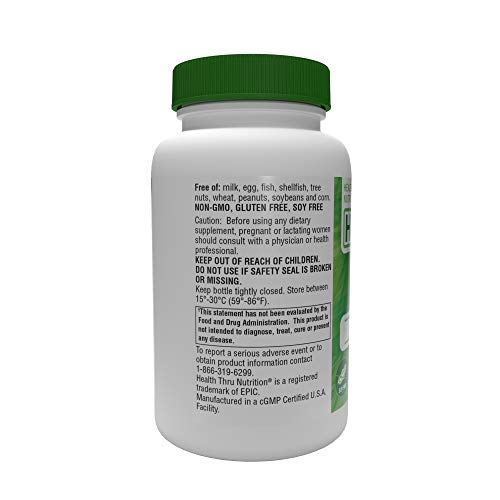 Health Thru Nutrition n-acétyl cystéine 60 vegecaps non-gmo