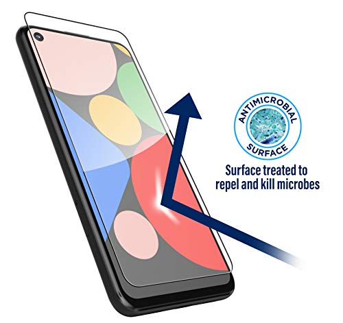 Magglass Protection d’écran en verre trempé pour Google Pixel 4a – Anti-bulles UHD – Couverture complète – Anti…