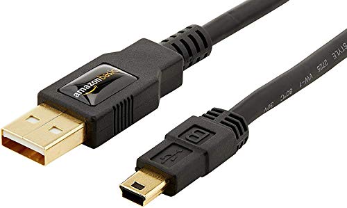 Amazon Basics Câble USB 2.0 mâle A vers mâle mini B 0,9 m