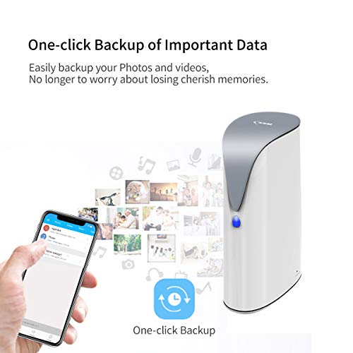 SSK 4 TB Personal Cloud, Unterstützung für Netzwerkspeicher, automatische Sicherung, Home Office-Speicher-NAS mit…