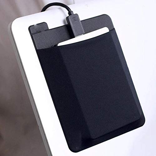 Dušial Adhesive Laptop Stand Back Storage Bag Mouse Digital Hard Drive Laptop Accessories Organizer Pouch Bag