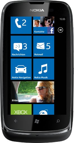Nokia Lumia 610 Smartphone – Ecran tactile 9,4 cm – 3,7 pouces – Appareil photo 5 mégapixels – Windows Phone Mango OS…
