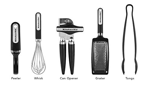 KitchenAid Kit d’outils et de gadgets Noir 17 pièces