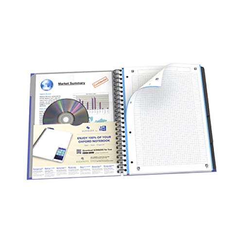 Oxford Office Cahier collège “European Book 4” format A4+ 240P 90g Coloris Aleatoire