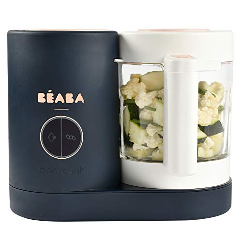 BÉABA – Babycook Néo – Robot Bébé Made in France – Mixeur-Cuiseur – Bol en Verre et Cuve Inox – Diversification…