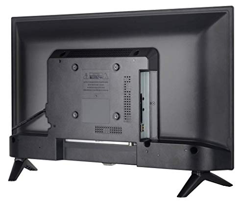 HKC 24F1D TV 24 Pouces (Téléviseur 60 cm), Dolby Audio, Triple Tuner DVB-C/T2/S2, CI+, Connexion PC VGA, HDMI, USB, Mode…