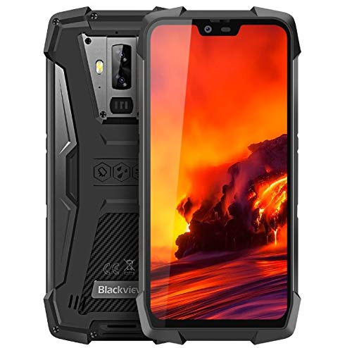 Telephone Portable incassable Blackview BV9700 Pro – Smartphone étanche IP68 5,9 Pouces FHD +, Helio P70 Octa 6GB…