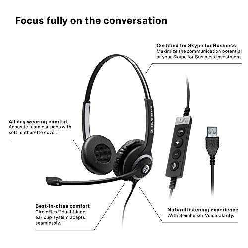 Sennheiser EPOS SC 260 USB MS II Casque Audio Noir 506483